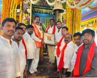 అమ్మవారిని దర్శించుకున్న మహేశ్వరం మాజీ శాసనసభ్యులు తీగల కృష్ణారెడ్డి.