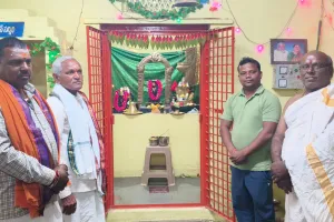 కుంట్లూరులోని సత్తిరెడ్డి కాలనీ లో ఉన్న విష్ణు పంచాయిత్ హాన సహిత నాగులమ్మ దేవాలయంలో మహాశివరాత్రి వేడుకలు