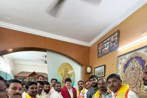 కురుమ సమస్యలపై బీజేపీ రాష్ట్ర అధ్యక్షుడు రాంచందర్ రావుతో కురుమ యువ చైతన్య సమితి చర్చ