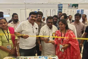 భారత్ వ్యాపార్ లైఫ్ స్టైల్ ఎక్స్పోలో శ్రీ లిఖిత ప్రాపర్టీస్ స్టాల్ ప్రారంభం