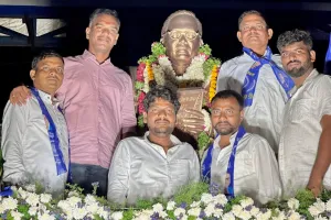 ప్రజ్ఞాపూర్ లో అంబేద్కర్ 135వ జయంతి వేడుకలు