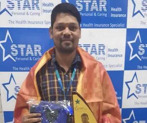 స్టార్ హెల్త్ ఇన్సూరెన్స్ ప్రతినిధి గోవిందు కిరణ్ కి ఘన స్వాగతం