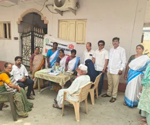 ఉచిత వైద్య శిబిరం నిర్వహణ