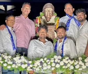 ప్రజ్ఞాపూర్ లో అంబేద్కర్ 135వ జయంతి వేడుకలు